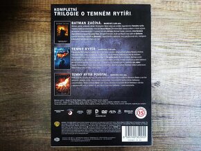 Predám zberateľský DVD Box Batman Temný rytier (6 DVD) - 2