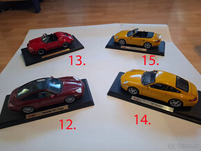 Modely 1:18 Porsche - Maisto, Burago - 2