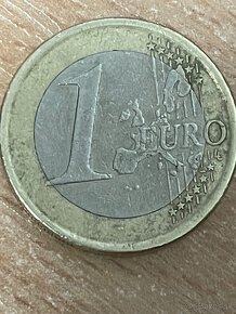 Predám vzácnu 1 € mincu ESPAÑA - 2