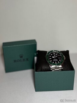 Pánske hodinky Rolex Submariner Date Oyster Green Dial ⌚️ - 2