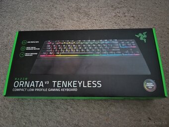 Predam hernu klavesnicu Razer Ornata V3 TKL US v zaruke - 2