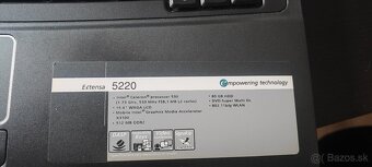 Acer Extensa 5220 - 2