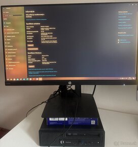 Hp EliteDesk 800 g1 mini + monitor - 2