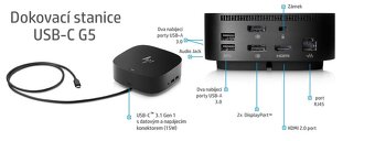 Dokovacia stanica HP USB-C G5 - 2