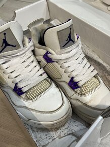 jordan 4 militairy purple - 2