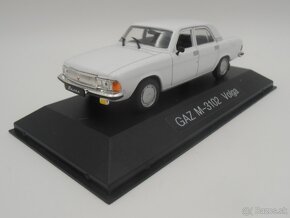 Gaz Volga M-3102, M-3110, GAZ 14 Čajka  1/43 - 2