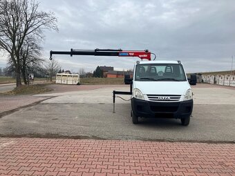 Iveco daily 35C15 3 stranný sklapač s hydraulickou rukou 2t - 2