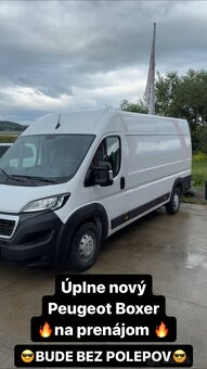 Prenájom dodávky Peugeot Boxer L4H2 | AutopožičovňaPúchov.SK - 2