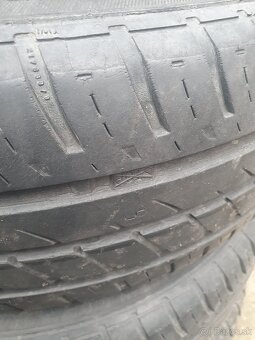 Predám jazdené letné pneumatiky 195/65 R15 91T - 2