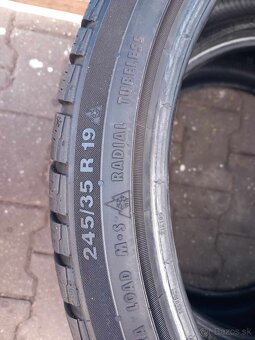 Pneumatiky zimné - Continental 245/35/R19 - 2