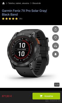 GARMIN FENIX 7X PRO Solar - 2