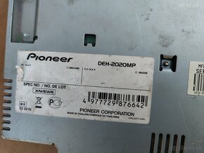 autoradio pioneer deh-2020mp - 2