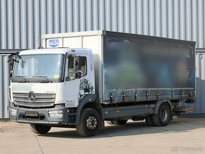 Mercedes-Benz ATEGO 1518 L, EURO 6, 15 PALET, DVOUSTRANNÁ SH - 2