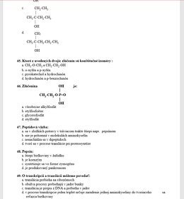 LF UK Bratislava vzorové testy, testovnice, riešené príklady - 2