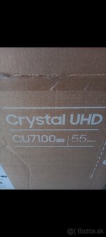 Samsung crystal UHD CU7100 55, 138cm - 2