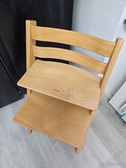 Stokke tripp trapp jedálenská stolička NATURAL - 2