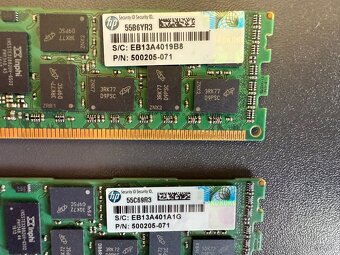 Predam serverove pamate 2x 8GB RAM DDR3 2Rx4 10600R 1333MHz - 2