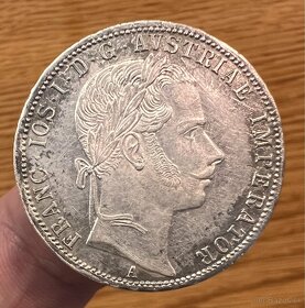 Predám 1 Florin 1861 A - (bez bodky za REX) - 2