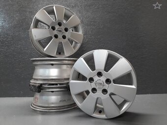 Opel originál alu disky 6J R15 5x110 ET43 - 2