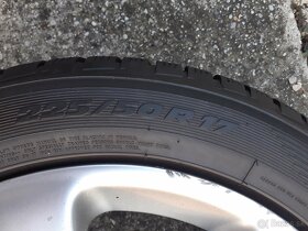 Predám 4 ks kolies R17 so zimnými pneu 225/50 R17 - 2