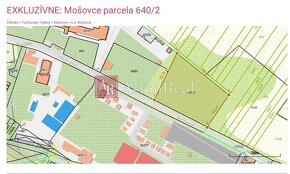 EXKLUZÍVNE: Lukratívny pozemok v obci Mošovce, 5385m2, TT - 2