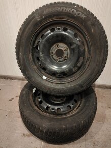 Zimné pneumatiky 195/65 R15 na diskoch - 2