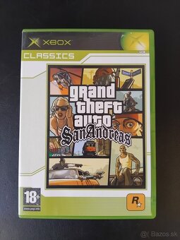 Hra pre Xbox Classic - Grand Theft Auto San Andreas - 2