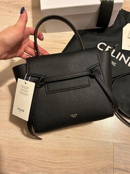 Celine micro belt bag s balením - čierna (CE2) - 2