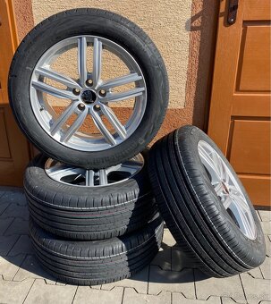 5x112 R17 7J ET40 Škoda superb + Continental 215/55 R 17 - 2