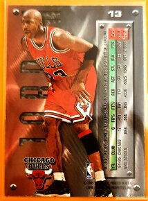 Michael Jordan Fleer metal 95/96 #13 (silver) - 2