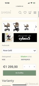 Cybex priam 4.0 rosegold cozy beige - 2