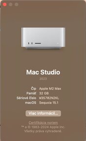 Apple Mac Studio M2 MAX - 2