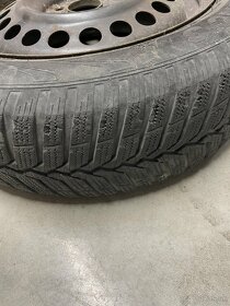 zimne pneu + ocel disk 175/65 r15 - 2