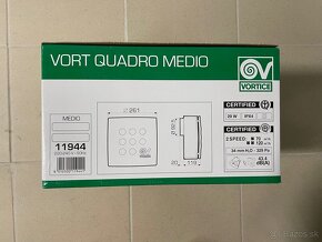 Vort QUADRO MEDIO - kúpeľňový ventilátor - nový - 2