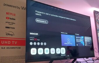 SMART TV Sencor 43" ZÁRUKA - 2