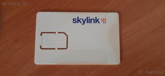 Predám satelit+karta Skylink - 2