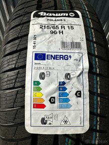 Nove zimne pneumatiky BARUM 215/65 R15 - 2