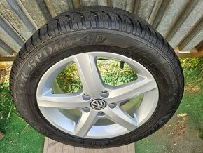 Originálna zimná sada VW - 5x112 R16 + 205/55 r16 - 2