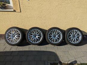 5x112 R18 original Audi disky + zimne gumy - 2