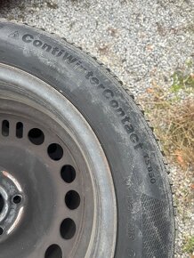 Predám Plechové Disky plus gumy 5x115 R16 205/55 R16 - 2