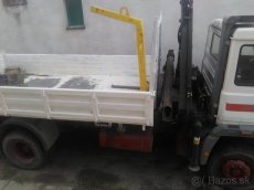 Rozvoz materialu s hydraulickou rukou - 2