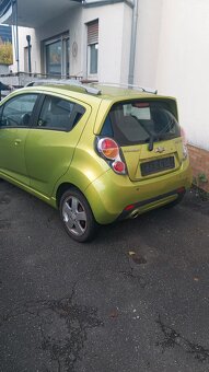 Chevrolet Spark 1.2i rok 2010 rok zelena metalíza svetla - 2