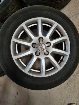 Predam original Alu kolesa na Audi 7,5J x 16 ET45 - 2