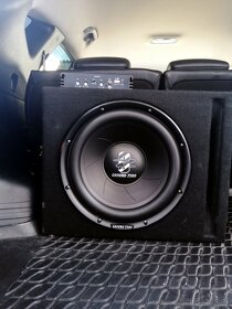 Zostava Subwoofer Ground Zero GZIW 300, zosilňovač + bedňa - 2