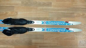 Predám det.bežk.set:ROSSIGNOL 130cm,šupiny.NNN. - 2