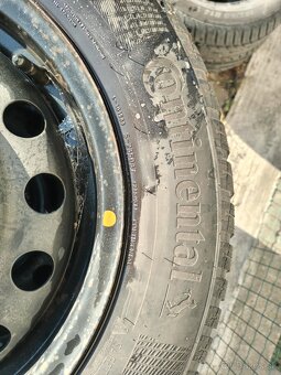 Predám plechové disky 5x114.3 hyundai-kia 195/65R15 - 2