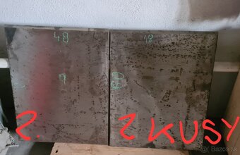 Predám rôzny materiá, železné platne,  tabule... - 2