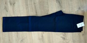 NOVE Panske chinos nohavice Zara modre 34/34 - 2