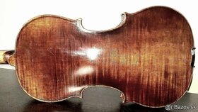 husle 4/4 model Stradivari ( orange-brown oil) - 2