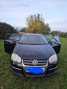 Predam Volkswagen Golf 2008 1,9tdi 77kw peknej čiernej farby - 2